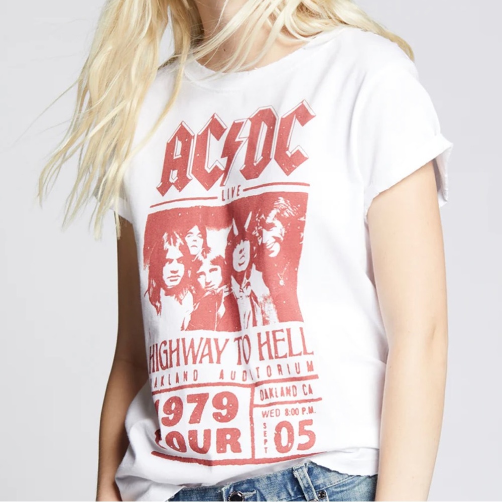 NWOT AC/DC RECYCLED KARMA TEE
